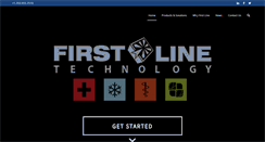 Desktop Screenshot of firstlinetech.com